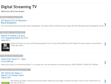 Tablet Screenshot of digitalstreamingtv.blogspot.com