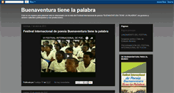 Desktop Screenshot of palabrabuena.blogspot.com