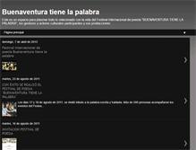 Tablet Screenshot of palabrabuena.blogspot.com