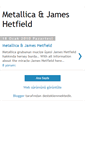 Mobile Screenshot of metallica-james-hetfield.blogspot.com