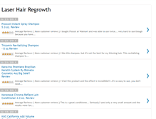 Tablet Screenshot of laser-hairregrowth.blogspot.com