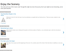 Tablet Screenshot of enjoythescenery.blogspot.com