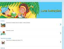 Tablet Screenshot of lunailustra.blogspot.com