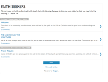 Tablet Screenshot of faithseekers.blogspot.com
