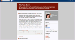 Desktop Screenshot of miiatechcomm.blogspot.com