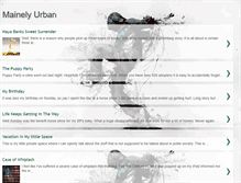 Tablet Screenshot of mainelyurban.blogspot.com