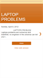 Mobile Screenshot of laptopsproblem.blogspot.com