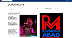 Desktop Screenshot of elcanonline.blogspot.com