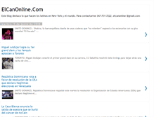 Tablet Screenshot of elcanonline.blogspot.com