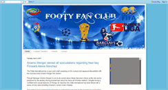Desktop Screenshot of latestfootballupdates-epl.blogspot.com