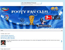 Tablet Screenshot of latestfootballupdates-epl.blogspot.com