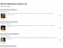 Tablet Screenshot of devilsbackboneguitarco.blogspot.com