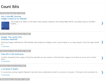 Tablet Screenshot of countiblis.blogspot.com