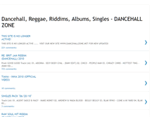 Tablet Screenshot of dancehallzone.blogspot.com