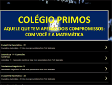 Tablet Screenshot of colegioprimos.blogspot.com