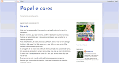 Desktop Screenshot of papelecores.blogspot.com