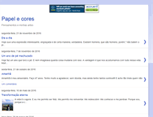 Tablet Screenshot of papelecores.blogspot.com