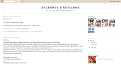 Desktop Screenshot of engenhoseretalhos.blogspot.com