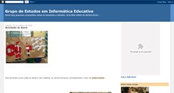 Desktop Screenshot of grupodeestudoseminformaticaeducativa.blogspot.com