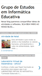 Mobile Screenshot of grupodeestudoseminformaticaeducativa.blogspot.com