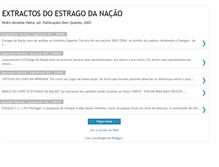 Tablet Screenshot of estragodanacao1.blogspot.com