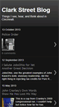 Mobile Screenshot of clarkstreetblog.blogspot.com