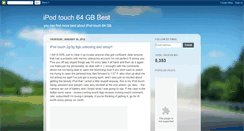 Desktop Screenshot of ipod-touch-64-gb-best.blogspot.com