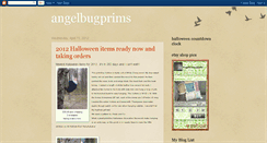 Desktop Screenshot of angelbugprim.blogspot.com