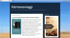 Desktop Screenshot of ilibrisonoviaggi.blogspot.com