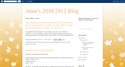 Desktop Screenshot of annes2010blog.blogspot.com