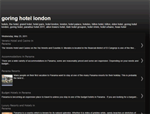 Tablet Screenshot of goringhotellondon.blogspot.com