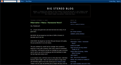 Desktop Screenshot of bigstereostudiojournal.blogspot.com