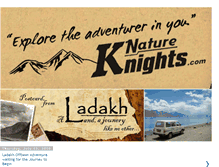 Tablet Screenshot of ladakh-eco-tourism.blogspot.com