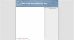 Desktop Screenshot of free-network-monitoring.blogspot.com