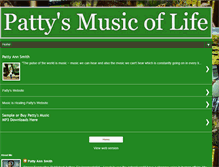 Tablet Screenshot of pattysmusicoflife.blogspot.com