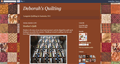 Desktop Screenshot of deborahsquilting.blogspot.com