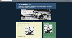 Desktop Screenshot of hear-the-boat-sing.blogspot.com