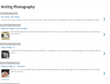 Tablet Screenshot of knittigphotography.blogspot.com