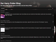 Tablet Screenshot of hpotter-blogger.blogspot.com