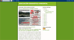 Desktop Screenshot of agamedioambiente.blogspot.com