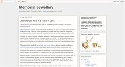 Desktop Screenshot of memorialjewellery.blogspot.com