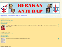 Tablet Screenshot of gerakanantidap.blogspot.com
