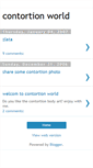 Mobile Screenshot of contortion.blogspot.com