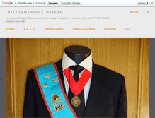 Tablet Screenshot of lalogiamasonicadelleida.blogspot.com