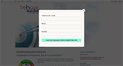 Desktop Screenshot of behavemarketing.blogspot.com