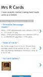 Mobile Screenshot of mrsrcards.blogspot.com