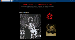 Desktop Screenshot of angelesdeliberacionanimal.blogspot.com