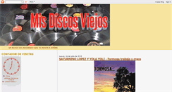 Desktop Screenshot of misdiscosviejos.blogspot.com