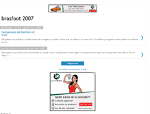 Tablet Screenshot of brasfootgeral2007.blogspot.com