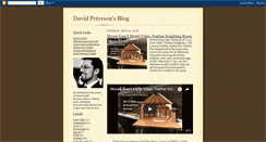 Desktop Screenshot of davidpetersen.blogspot.com